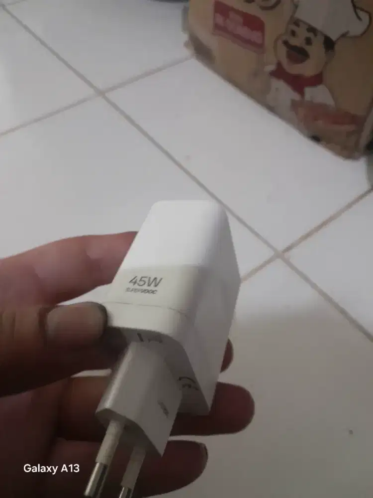 Kepala charger oppo 45watt super vooc originaĺ