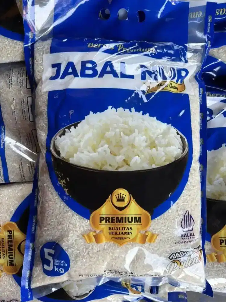 Jual beras premium Jabal Nur 5kg