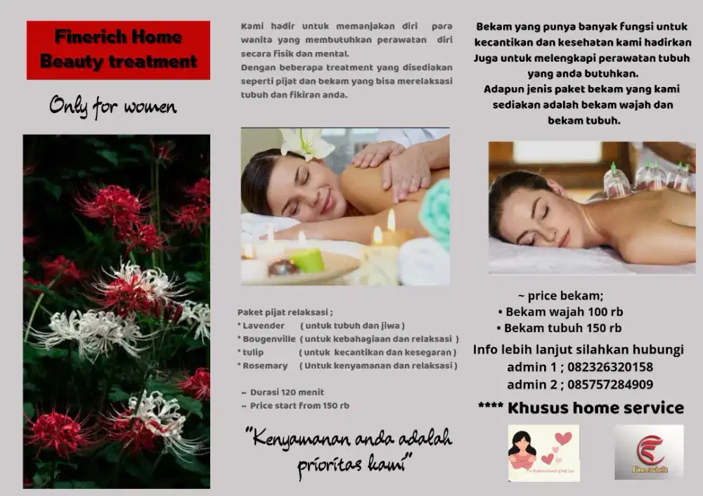 Finerich home beauty treatment