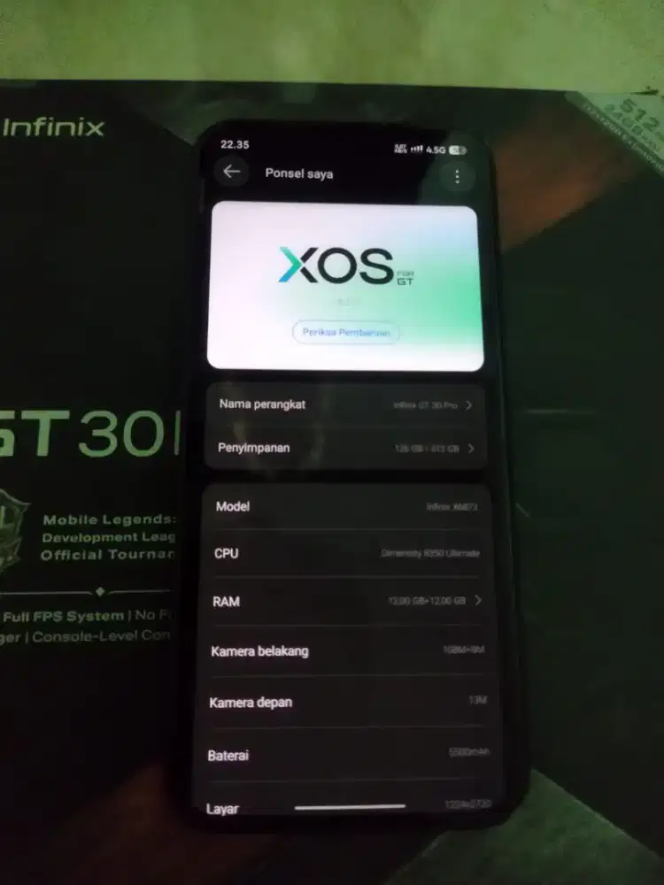 Infinix GT 30 PRO 12+12/512