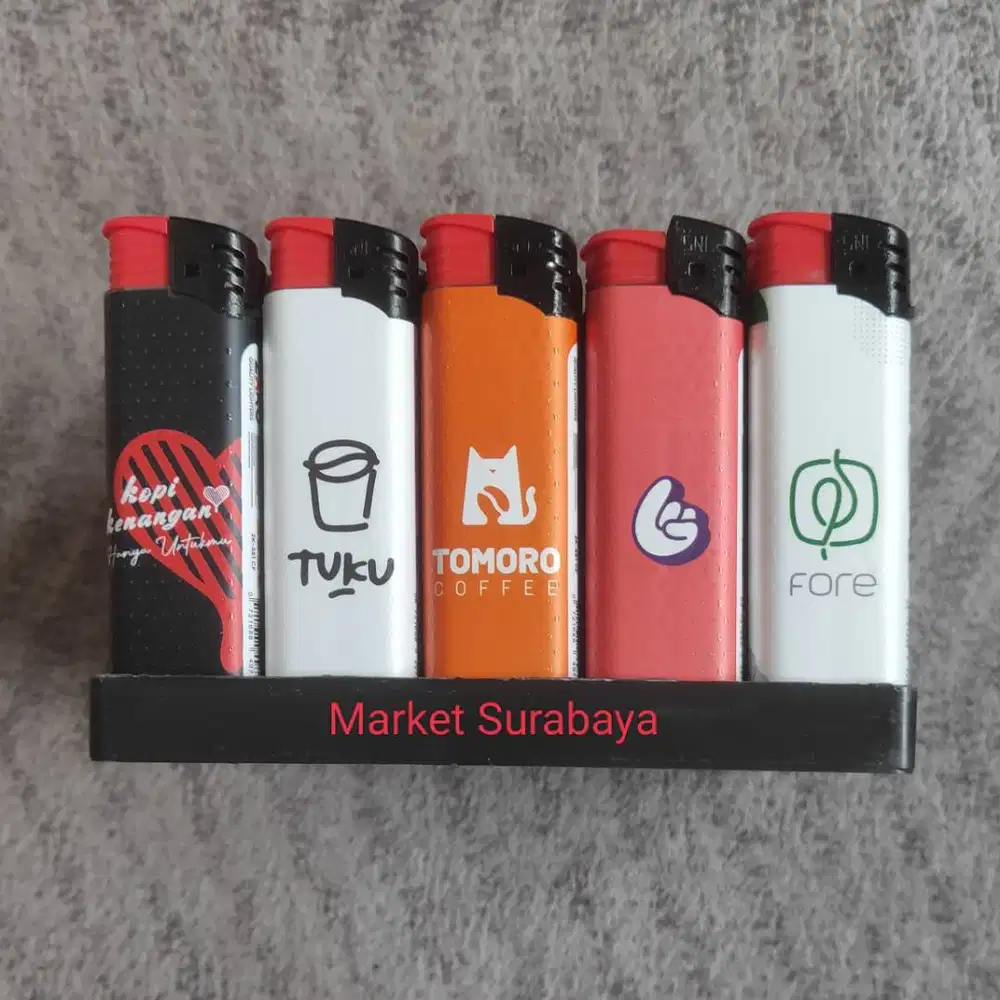 Korek Api Gas Bara Pemantik Kompor Motif