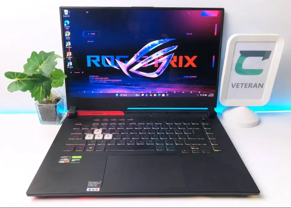 Laptop Gaming Asus ROG Strix G513IH Ryzen 7 Ram 16gb VGA 4GB Nvidia mu