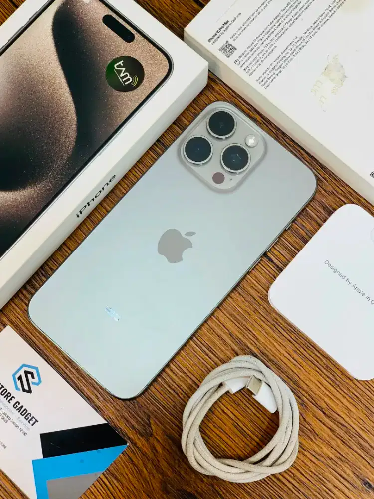 IPHONE 15 PRO MAX 256GB IBOX NATURAL