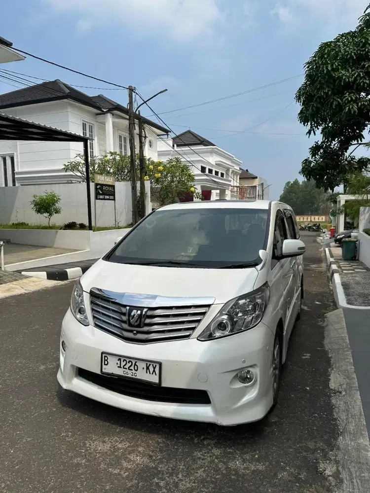 Toyota Alphard 2010 CBU Bensin