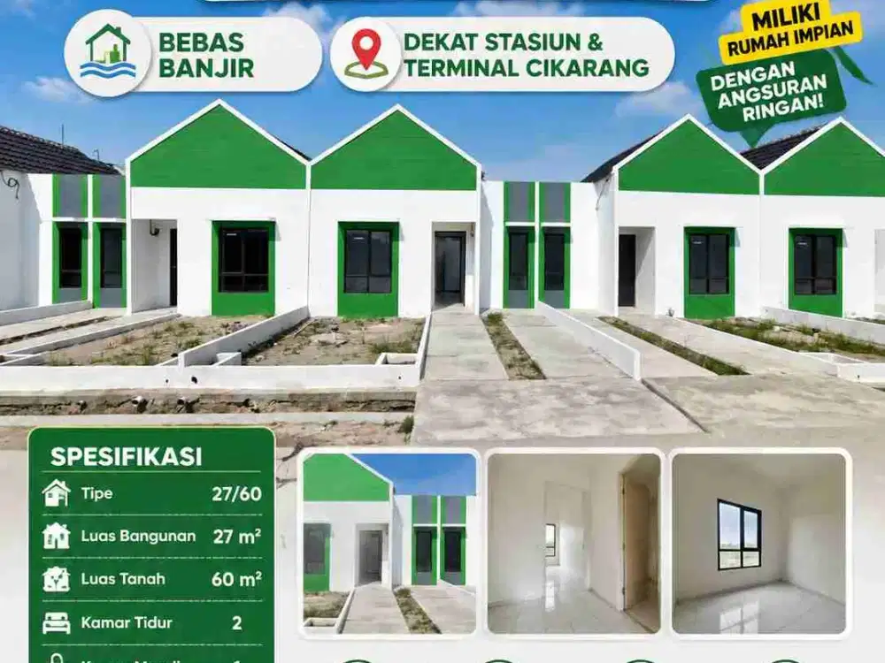 rumah subsidi dekat stasiun