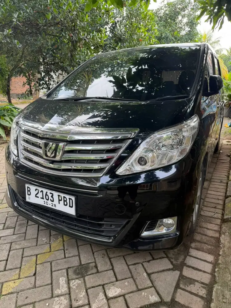 Toyota Alphard 2013 Bensin