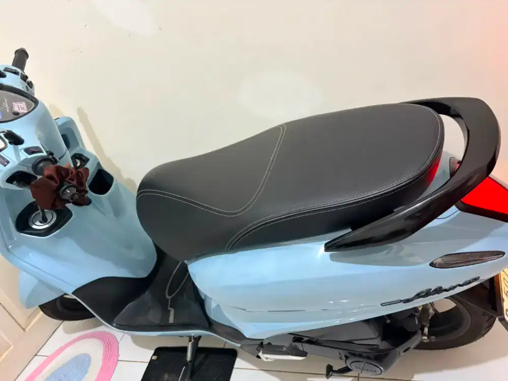 yamaha fillano thn 2023 warna biru muda