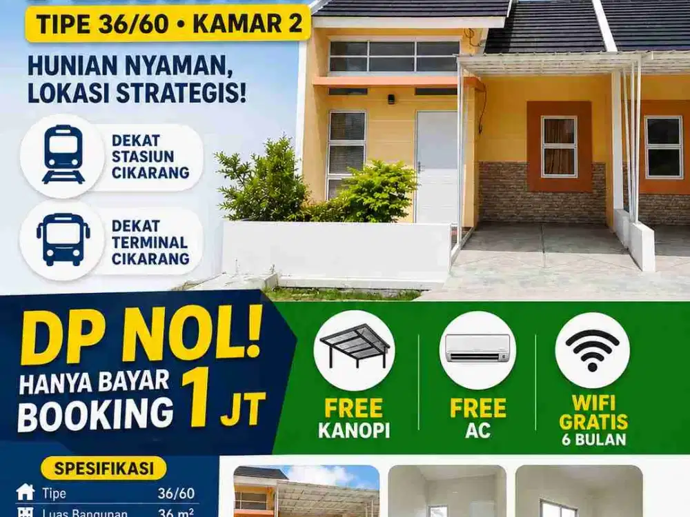 Rumah impian tipe 36/60