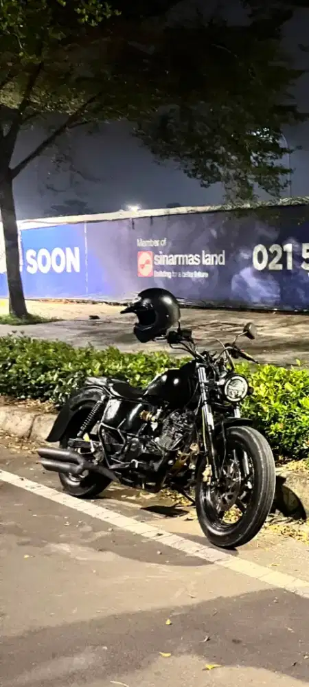 motor custom bobber byson