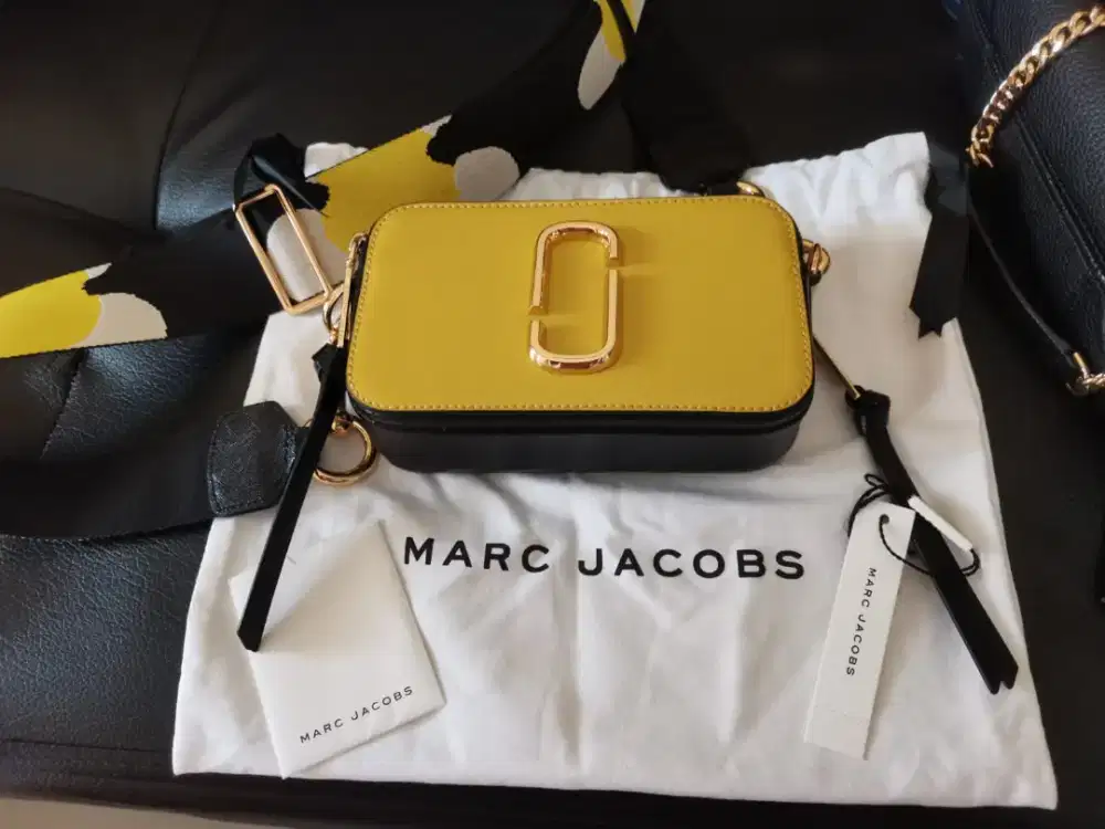 Preloved Tas Marc Jacobs the Snapshot crossbody bag Original