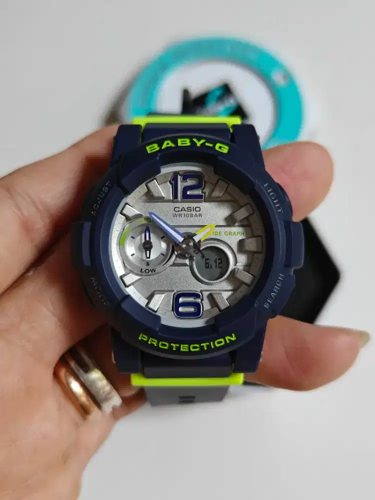 Casio baby G BGA 180 2bdr original bekas sangat bagus mulus like new