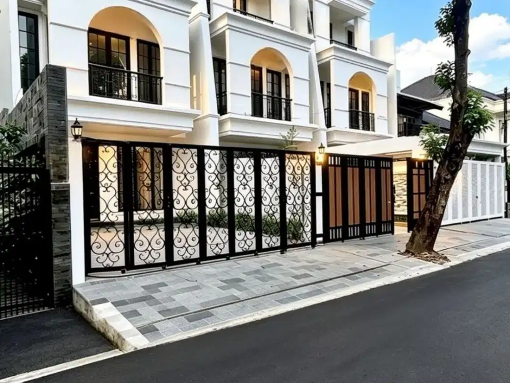 rumah 3 lantai bangunan berkualitas di perdatam pancoran