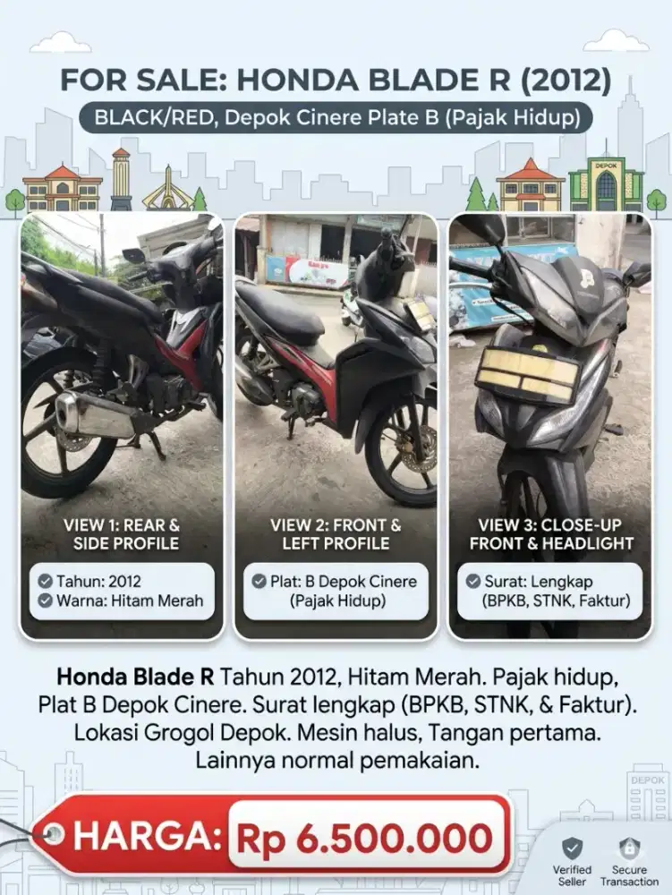 Honda Blade 2013