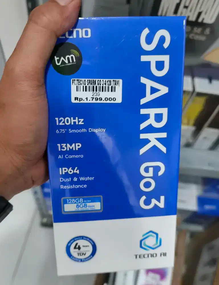 TECNO SPARK GO 3 4/128GB | ATLANTIS DAHAYAT