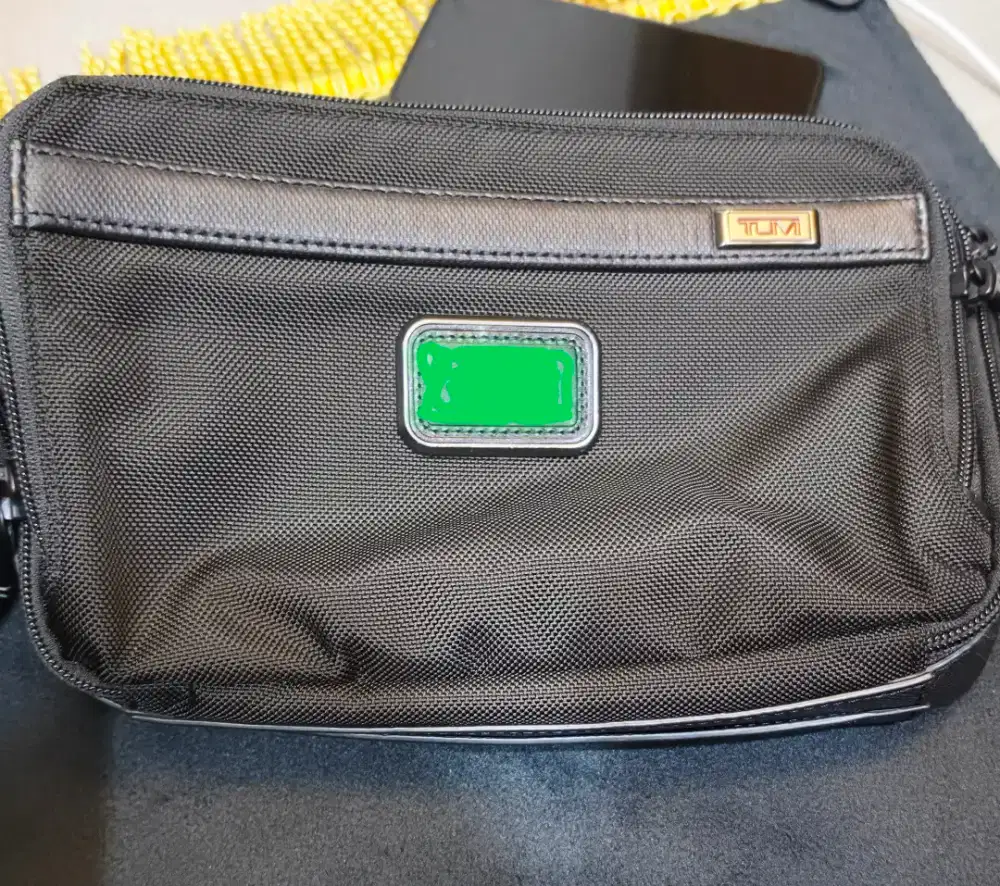 Tumi Clutch Alpha 3 Black Original