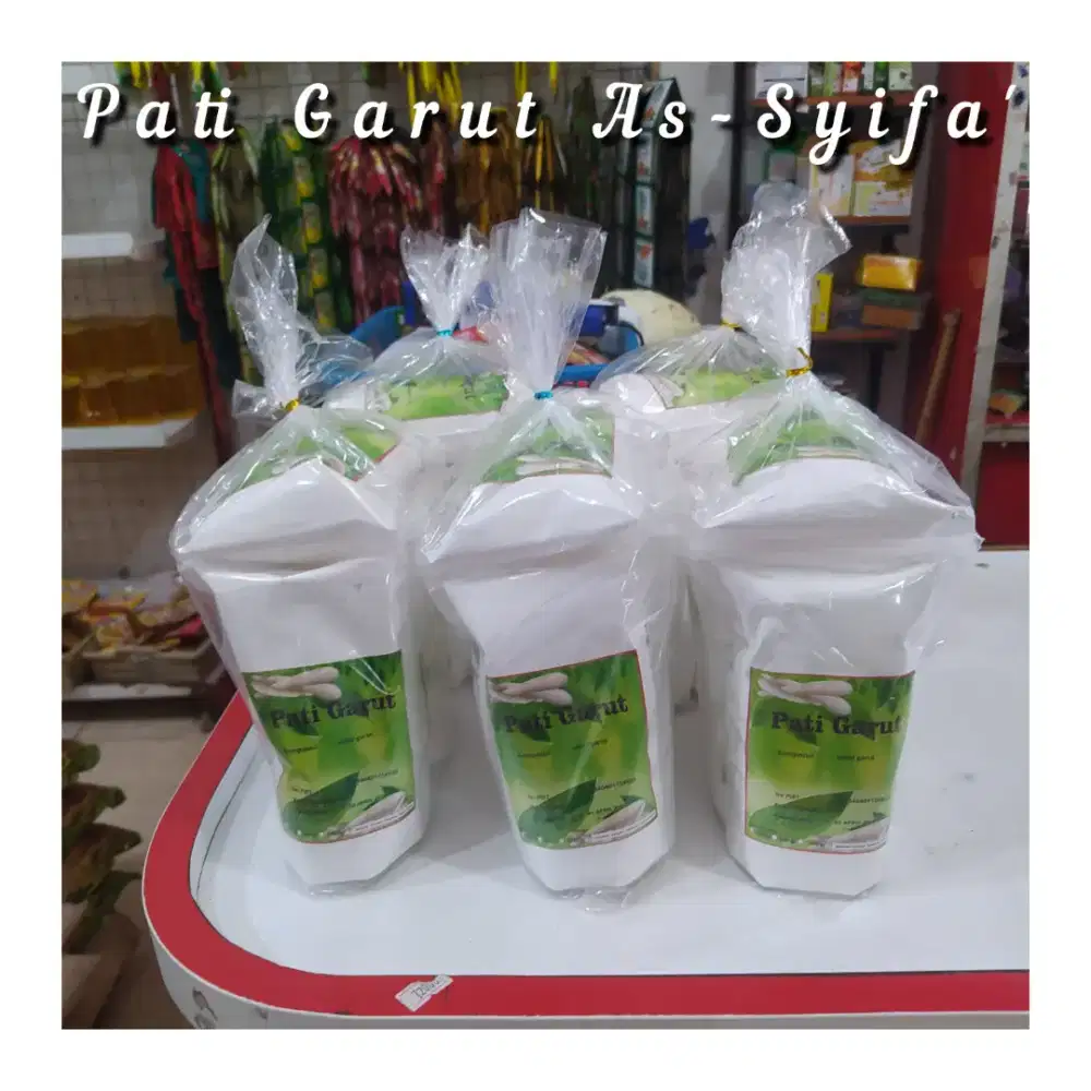 Tepung Pati Garut 100% Asli