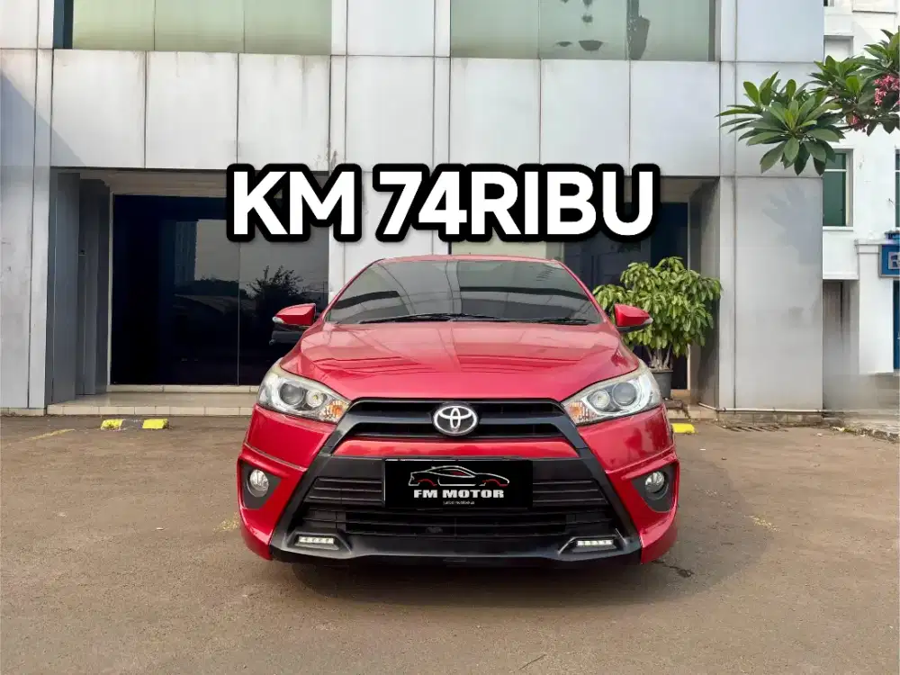 Toyota Yaris S TRD 2016 AT 1.5, Km 74Ribu, Pajak Panjang