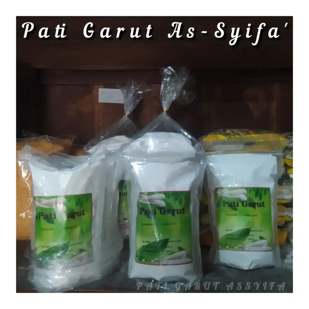 Tepung Pati Garut 100% Asli
