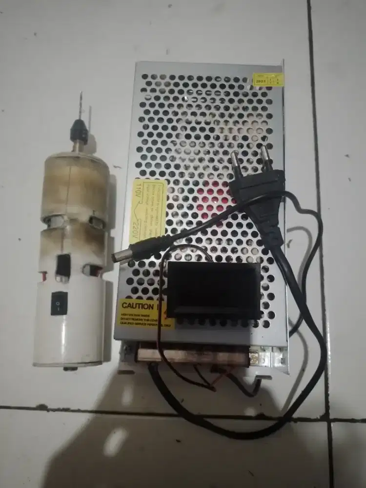 Power suply + mesin bor