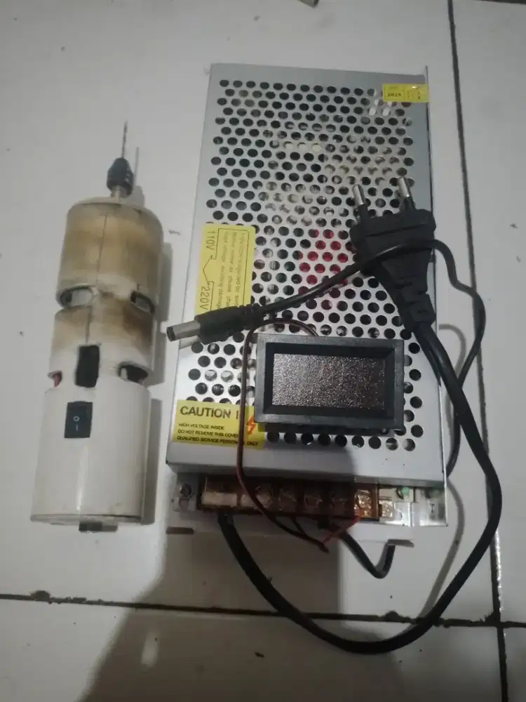 Mesin bor + psu