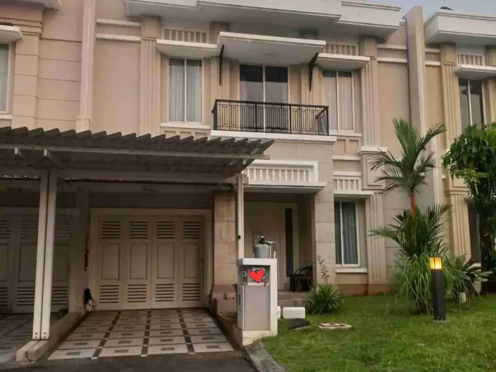 Disewakan rumah full furnish di maxwell