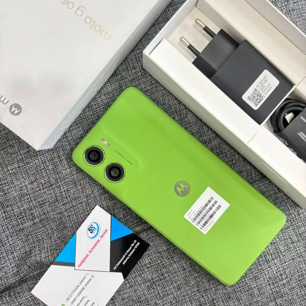 Moto G06 4/128gb gransi panjang mulus !!