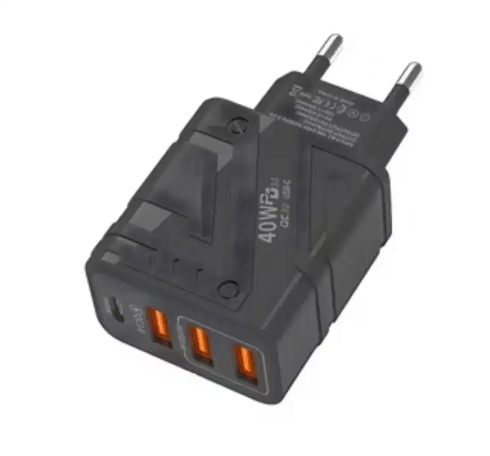 LUXIAN LENTIVEN Adaptor Charger fast charging USB Kepala Charger 40W