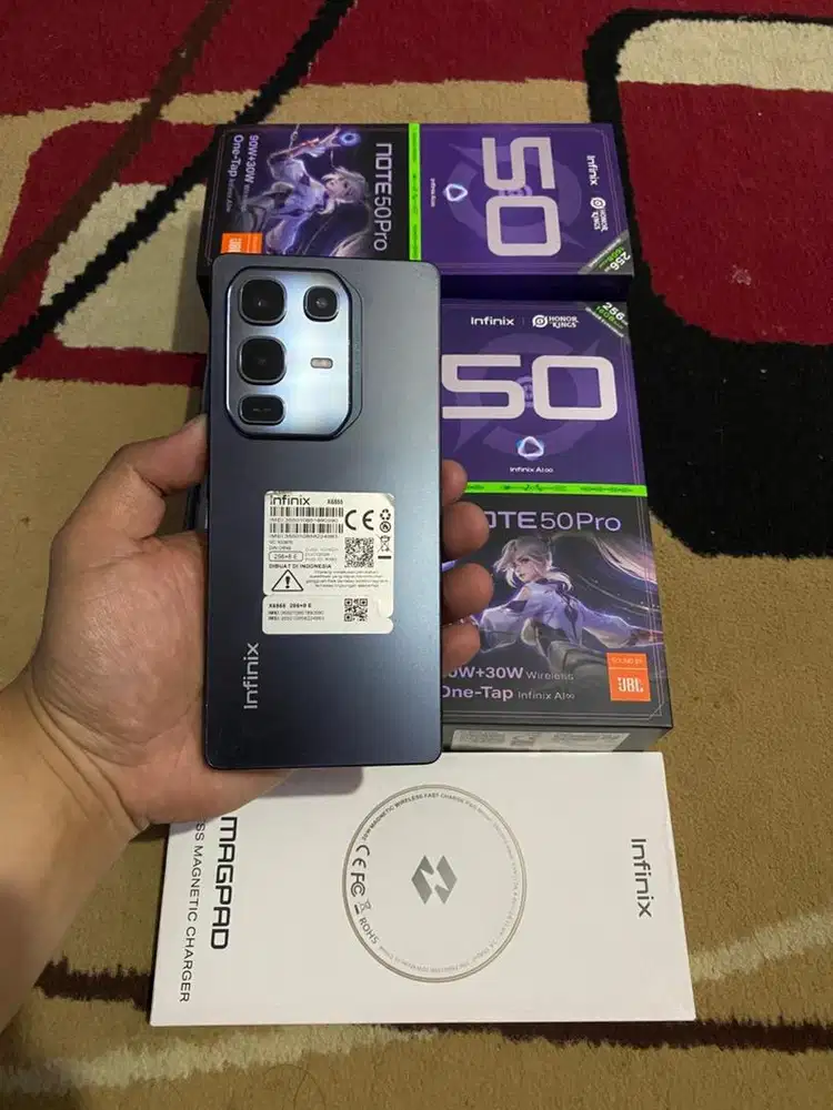 BISMILLAH INFINIX NOTE 50 PRO RAM 8/256 FULSET NOMINES