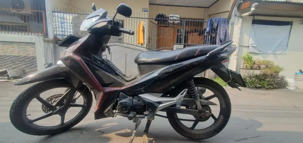 Motor supra x 125 mantap (double disk)