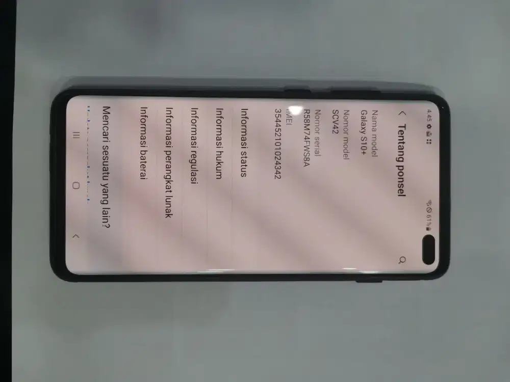 Samsung S10 Plus Single Sim