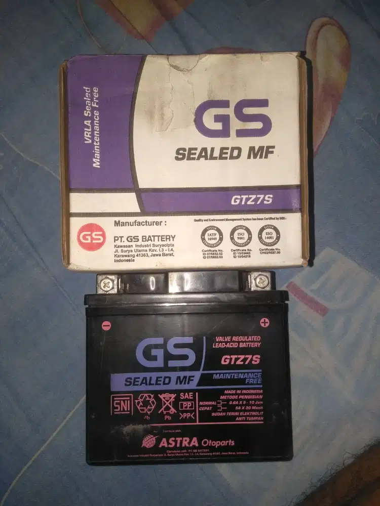 Aki gs astra gtz7s 6A