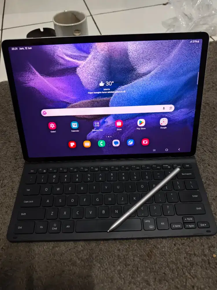 Samsung Tab S7 FE 6/128 5G Mulus Terawat