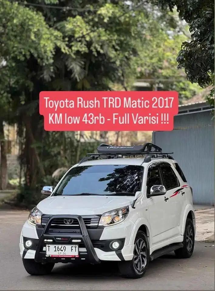 Toyota Rush 2017 Bensin