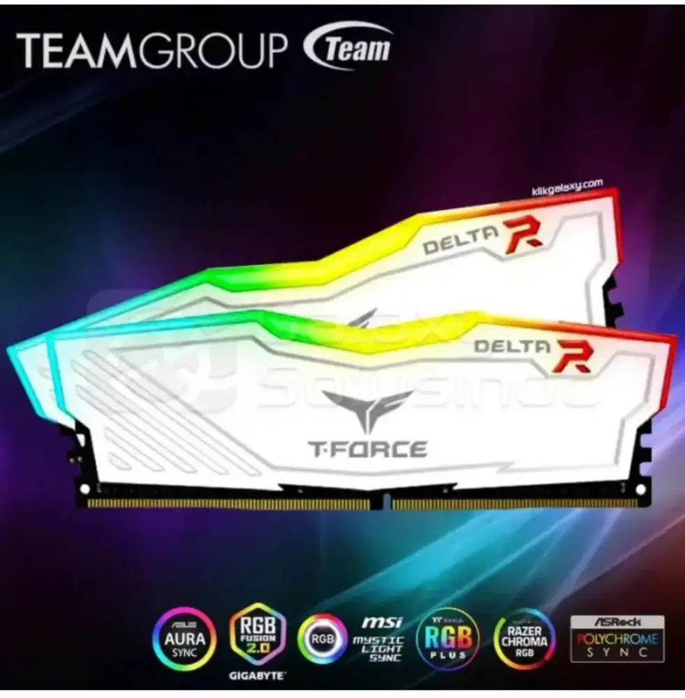 Ram DDR4 16GB 2X8GB TEAM T-FORCE