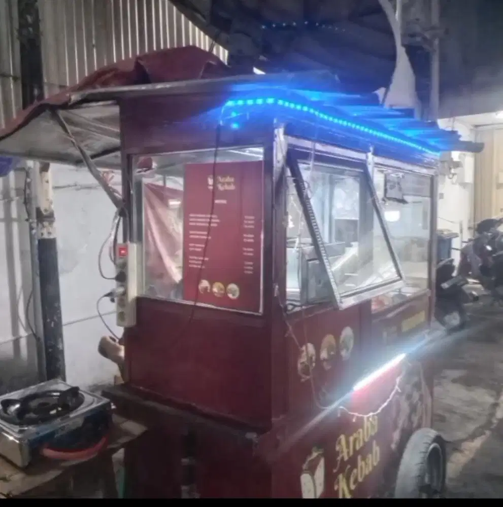 DIJUAL GEROBAK KEBAB & BURNER