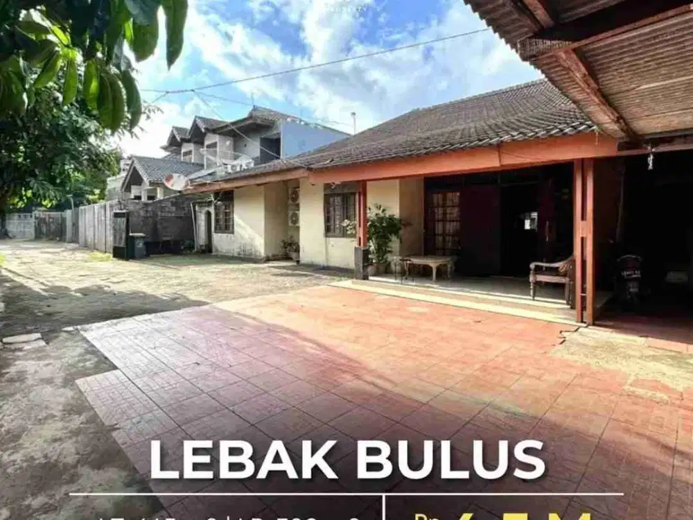 Lebak Bulus Karang Tengah Rumah Hitung Tanah Lingkungan Nyaman