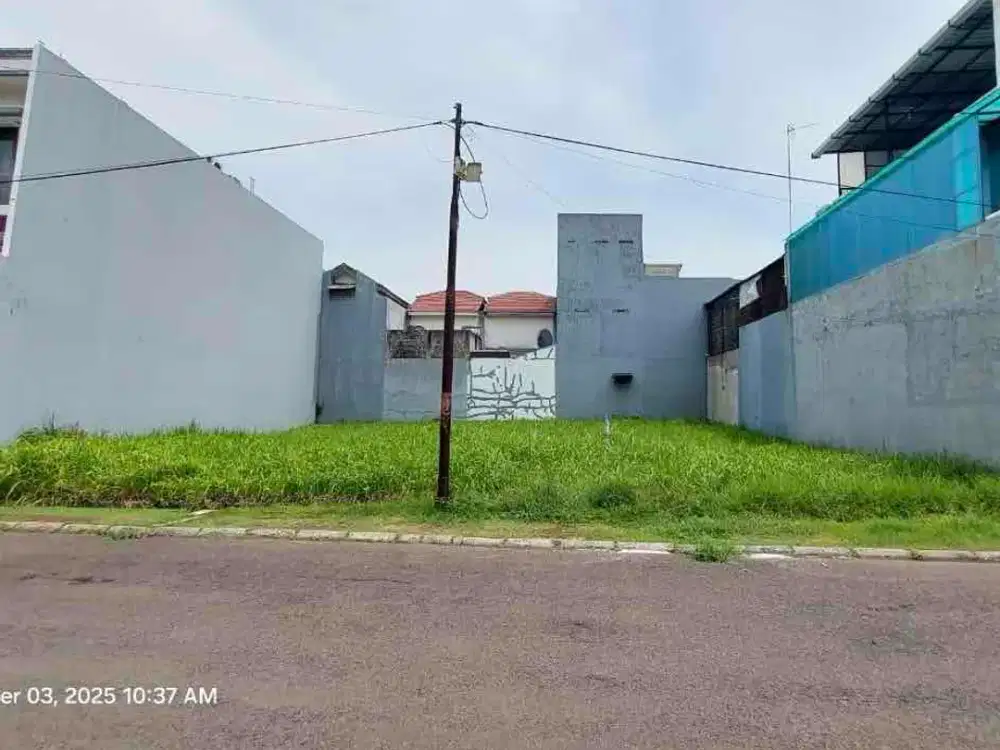 Dijual kavling di citra 2 Ext tanah dalam cluster komplek row jalan 4 mobil