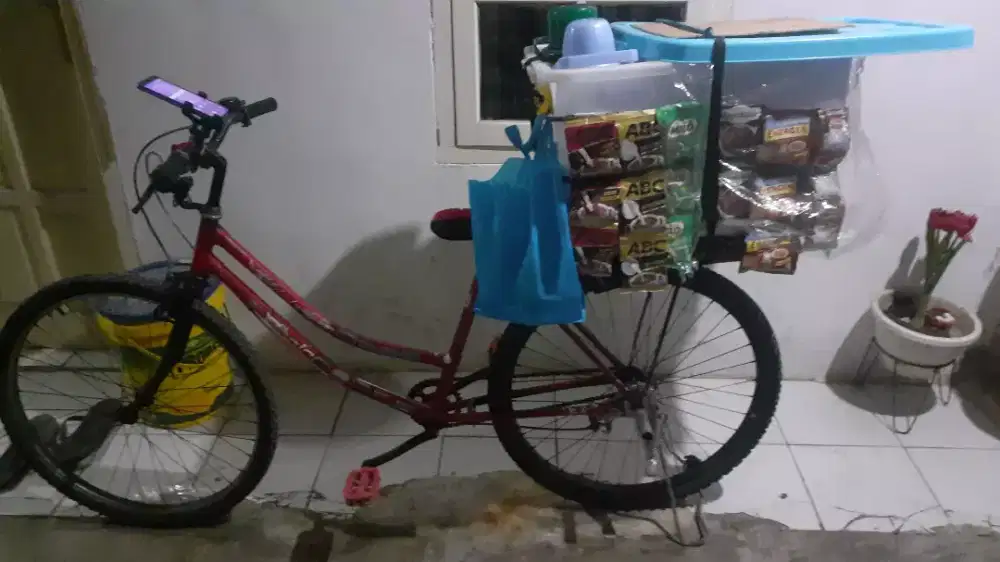Sepeda Jualan Kopi