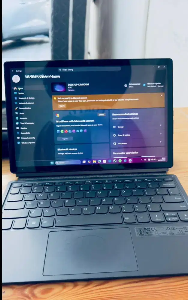 Laptop tablet slim 13 inch lenovo