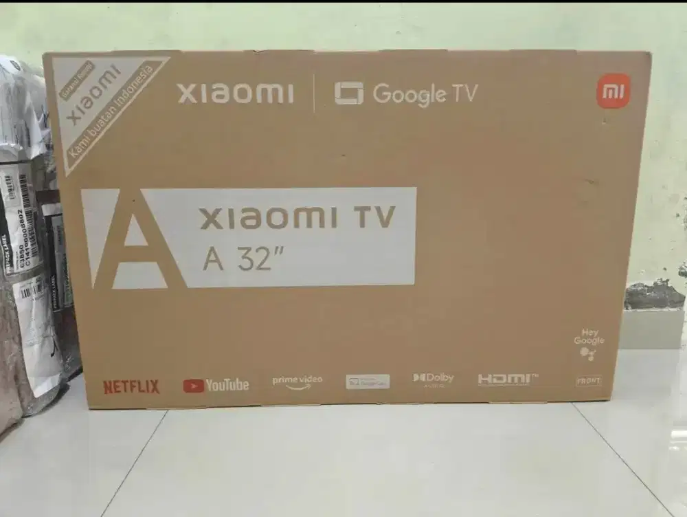 Tv xiaomi 32 google tv baru youtube netflix
