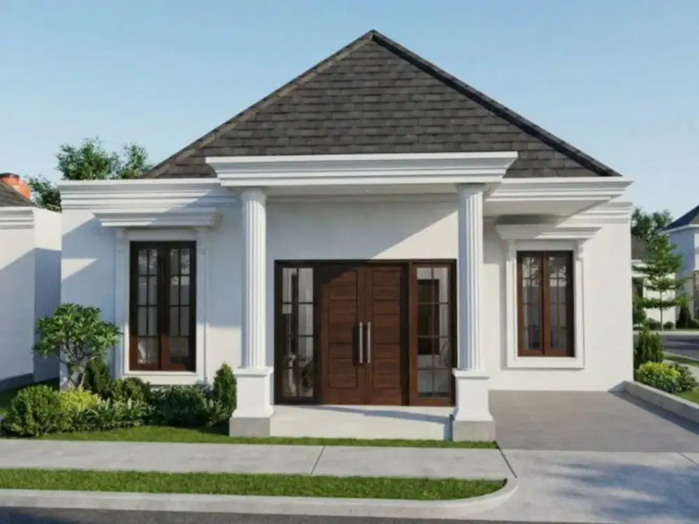 Hunian Eksklusif Model Arsitektur Classic Kebun Kopi Jambi