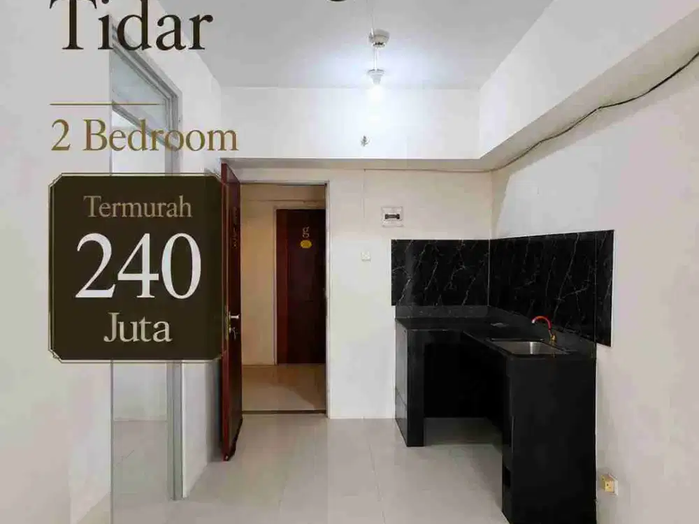 240 Juta‼️Apartemen Gunawangsa Tidar 2 BR