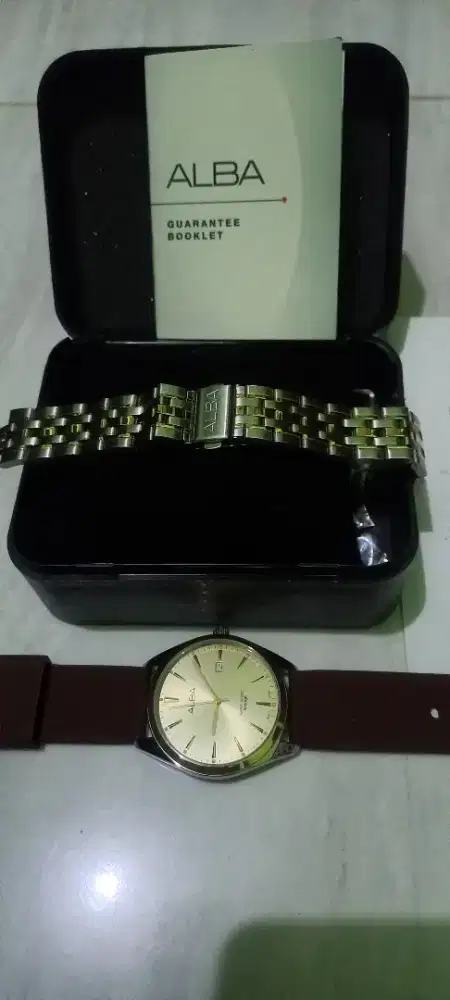 Jual jam ALBA mulus