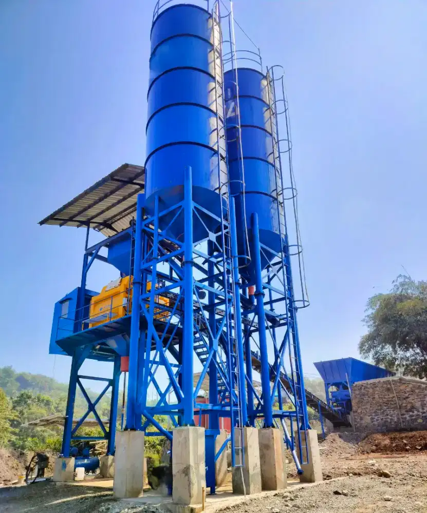 Batching Plant Bekas di recondisi seperti baru