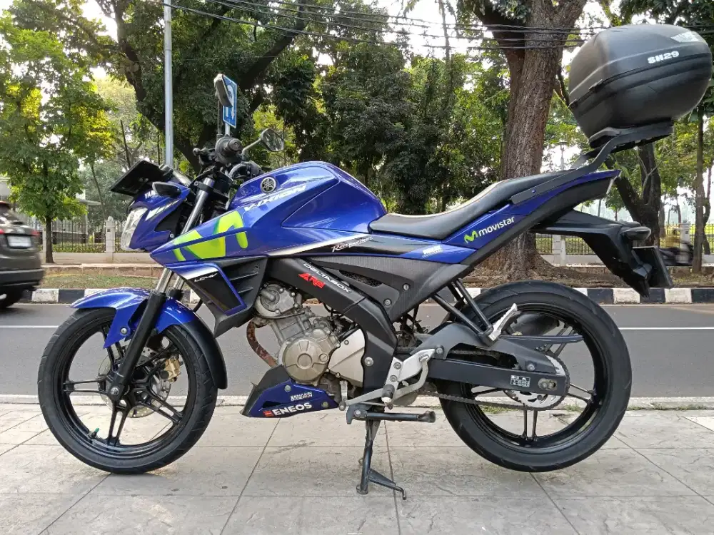 DIJUAL CASH NEW YAMAHA VIXION MOVISTAR LED THN 2017 PJK IDUP