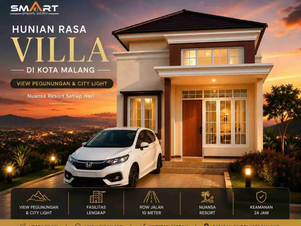 Jarang Ada! Rumah Kota Malang View Gunung, City Light & Fasum Lengkap
Pulang Serasa