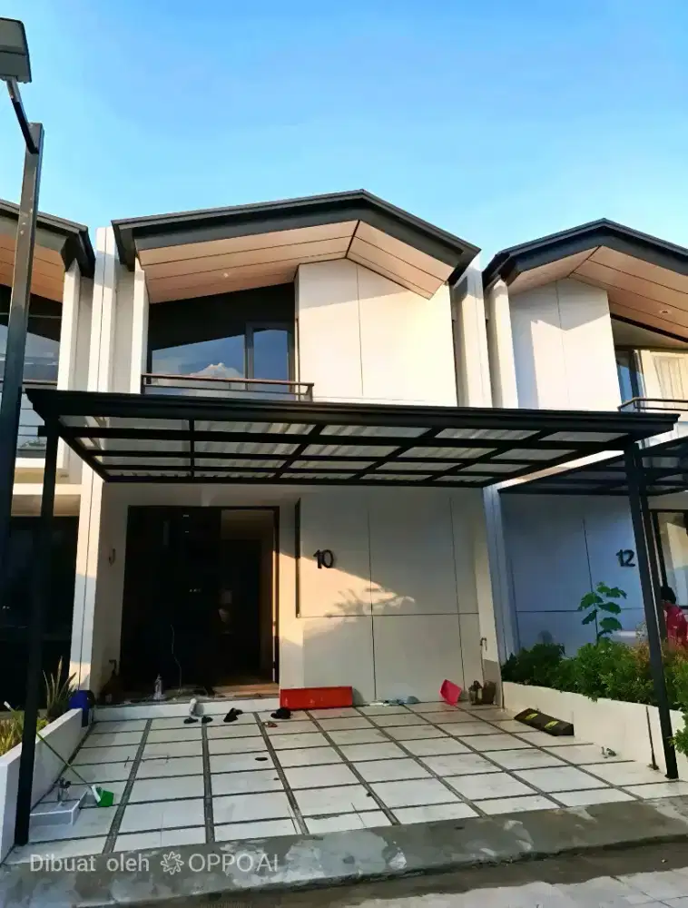 Kanopi cardoba atap alderon + rangka besi hollo galvanis