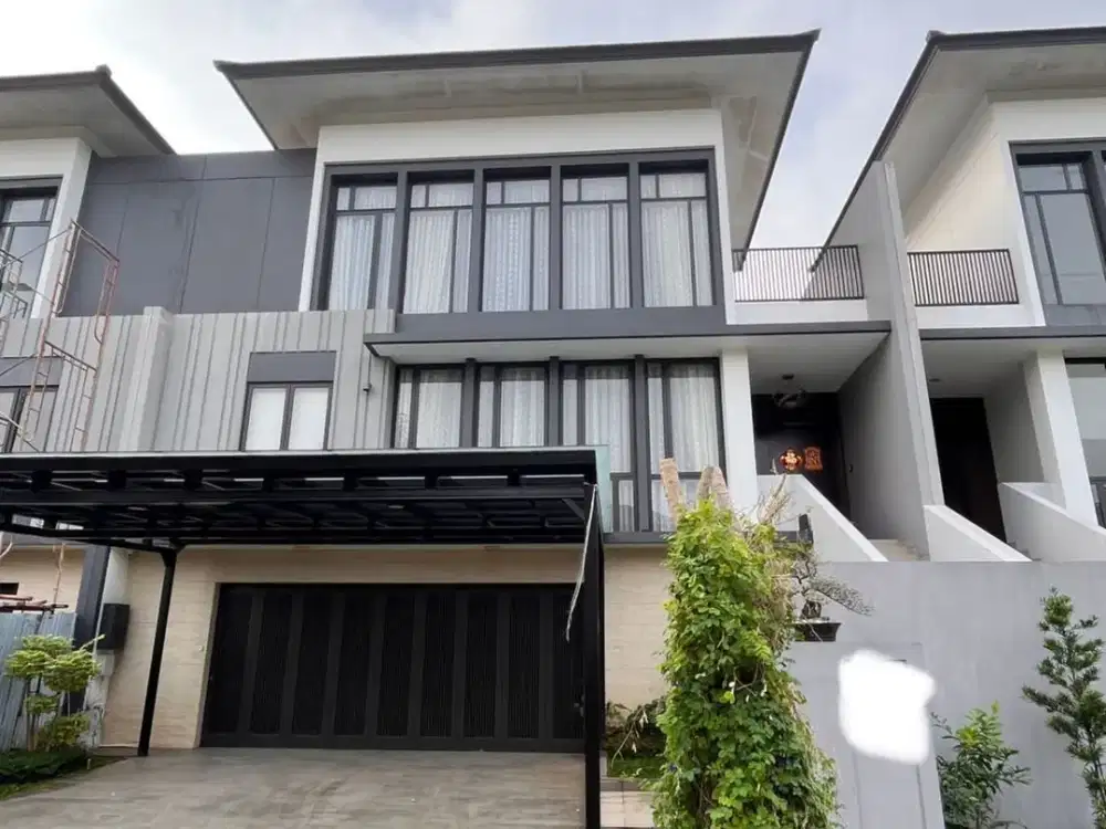 Rp 18 M Nego / Sewa 400 Juta Rumah Mewah Navapark BSD – 5Kt, 4Km, Full Furnished, SHM, Hadap Taman