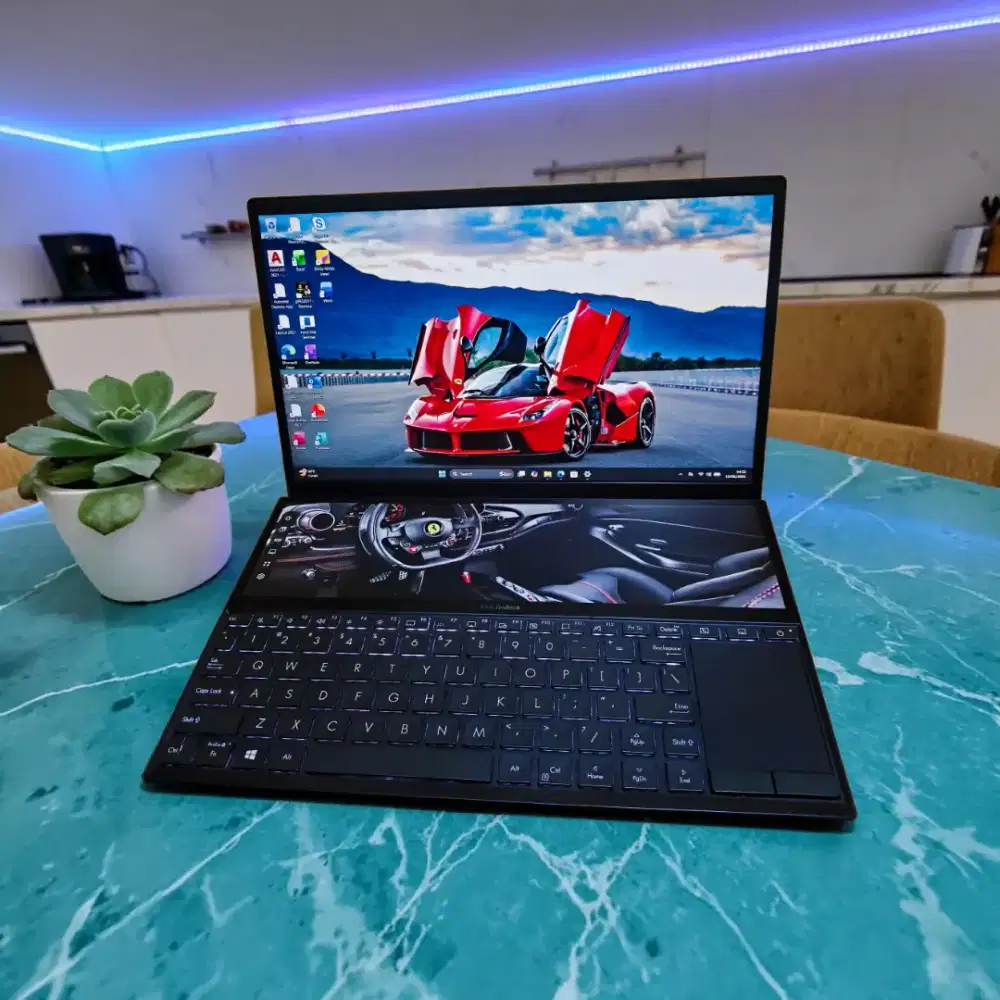 ASUS ZENBOOK DUO FLY UX481FLY -308[Ram16GB+SSD1TB+DUALVGA+DUAL SCREEN]