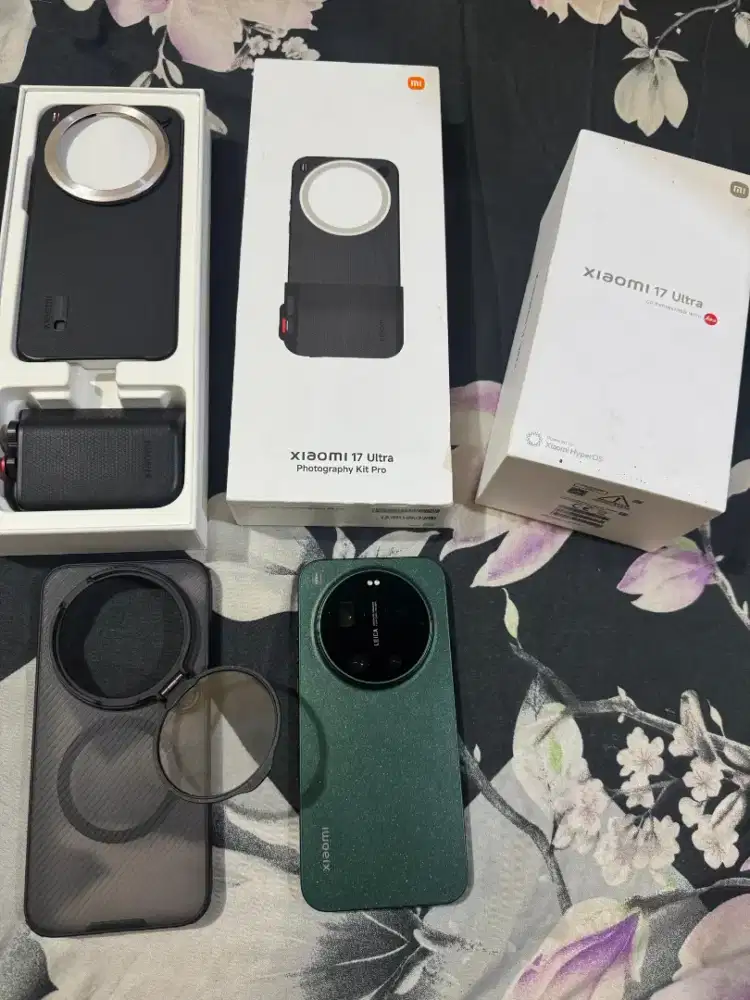 xiaomi 17 ultra 1TB fulset mulus plus photokit
